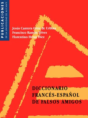 cover image of Diccionario francés-español de falsos amigos